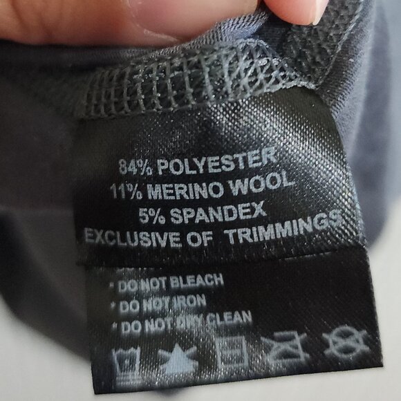 Paradox Men's Long Sleeve Wool Blend Gray Shirt Size Large - Picture 9 of 11